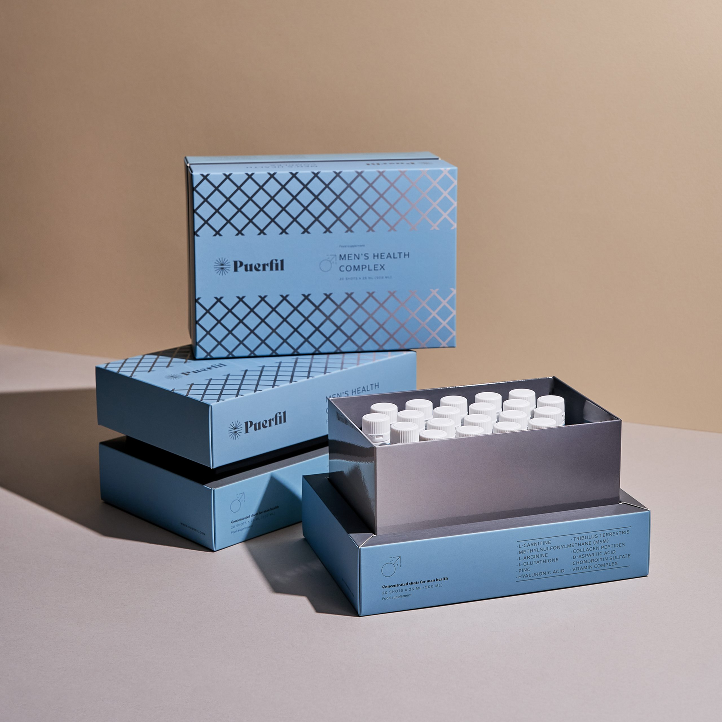 CUMPĂRĂ 1 Puerfil Men's Health Complex ȘI PRIMEȘTI 1 GRATUIT!