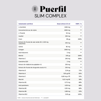 Puerfil Slim Complex Reducere 30%