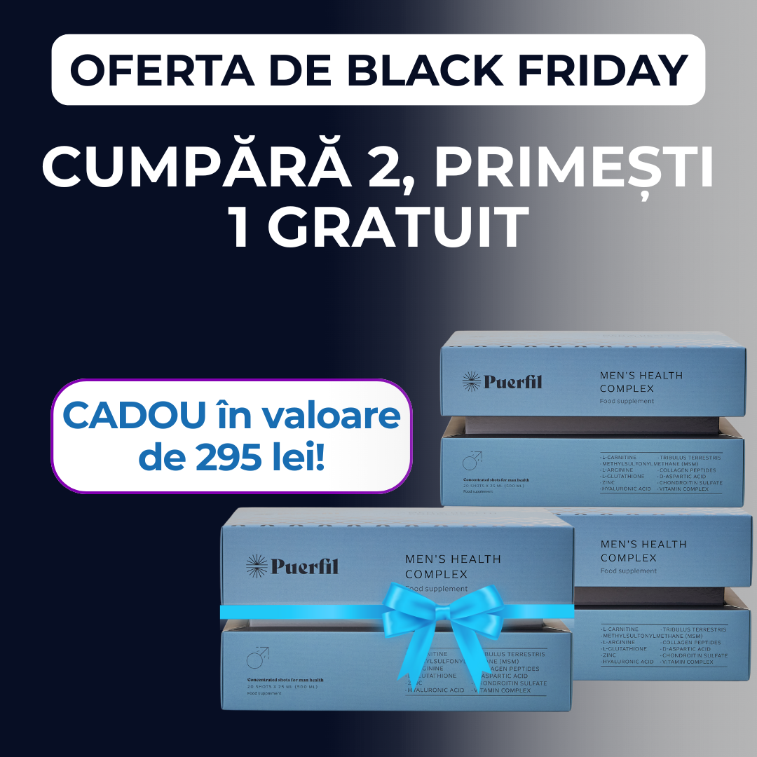 Cumperi 2 Puerfil Men's Health Complex și primești 1 GRATUIT